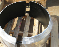 Complete Tapered Weld On 32″ Bracelet Aluminum Anodes Houston Anodes