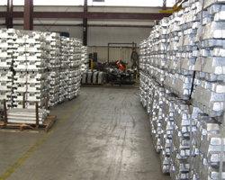 Raw Materials High Grade Aluminum & Zinc Houston Anodes